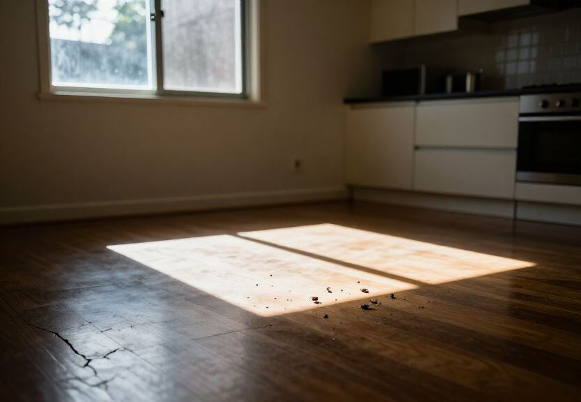 Ant trail in a Mount Vernon living room before treatment